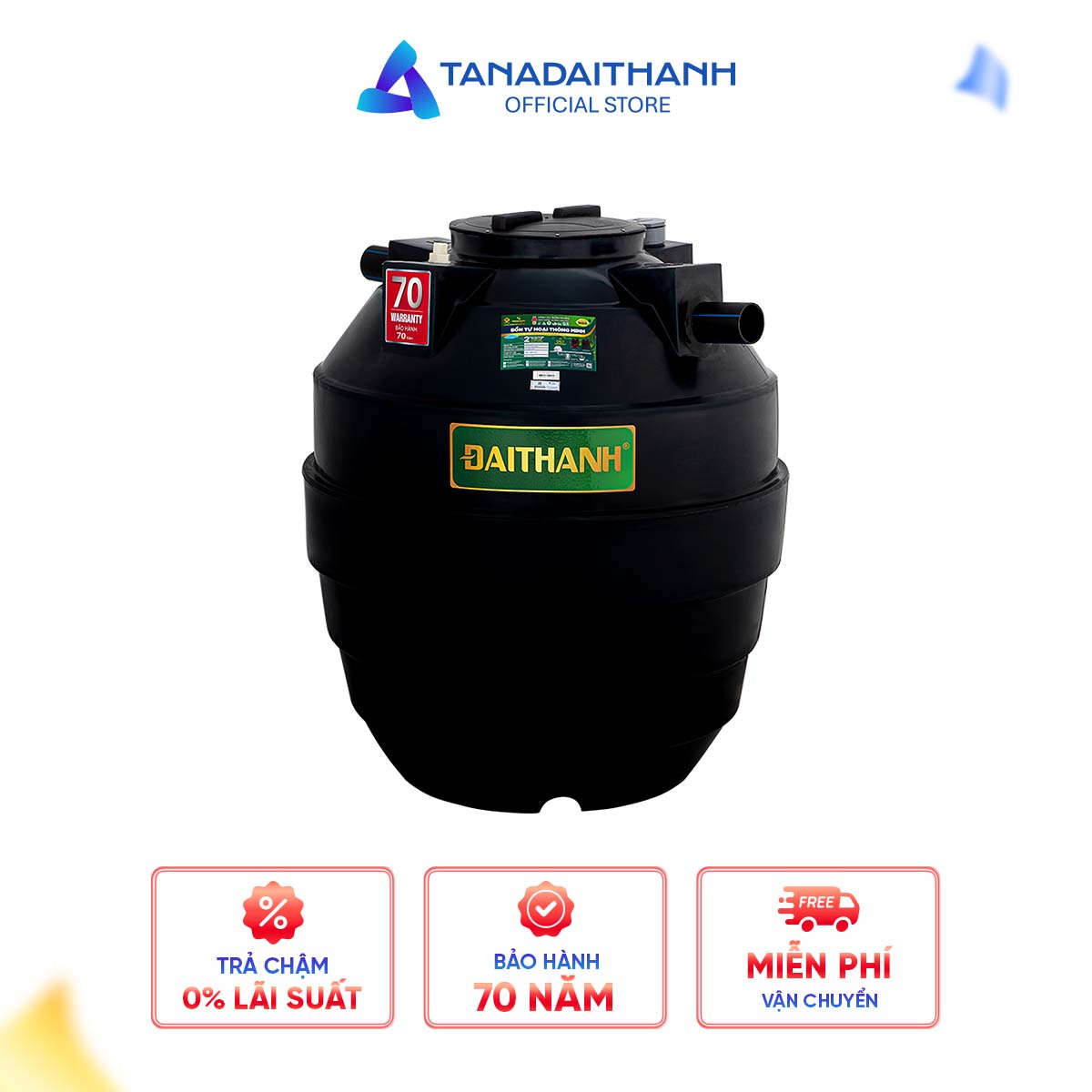Bồn tự hoại Đại Thành 1.500L