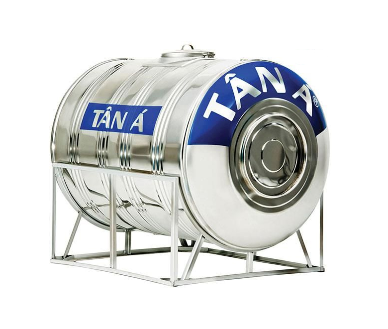 BỒN INOX TÂN Á 4.000L NGANG