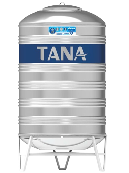 Bồn nước inox Tân Á – 1.500L Đứng
