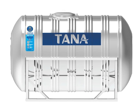 Bồn nước inox Tân Á – 1.500L Ngang