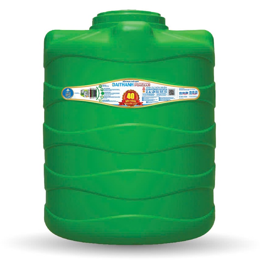 Bồn nhựa Plasman 500L Đứng